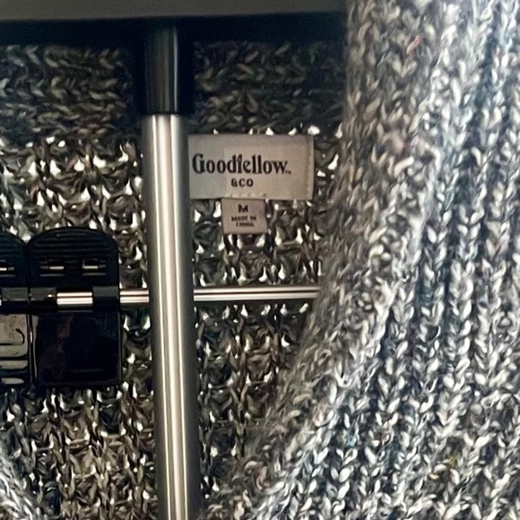 Mens Chunky Shawl Collared Cardigan - Goodfellow & Co Size M - Picture 6 of 6